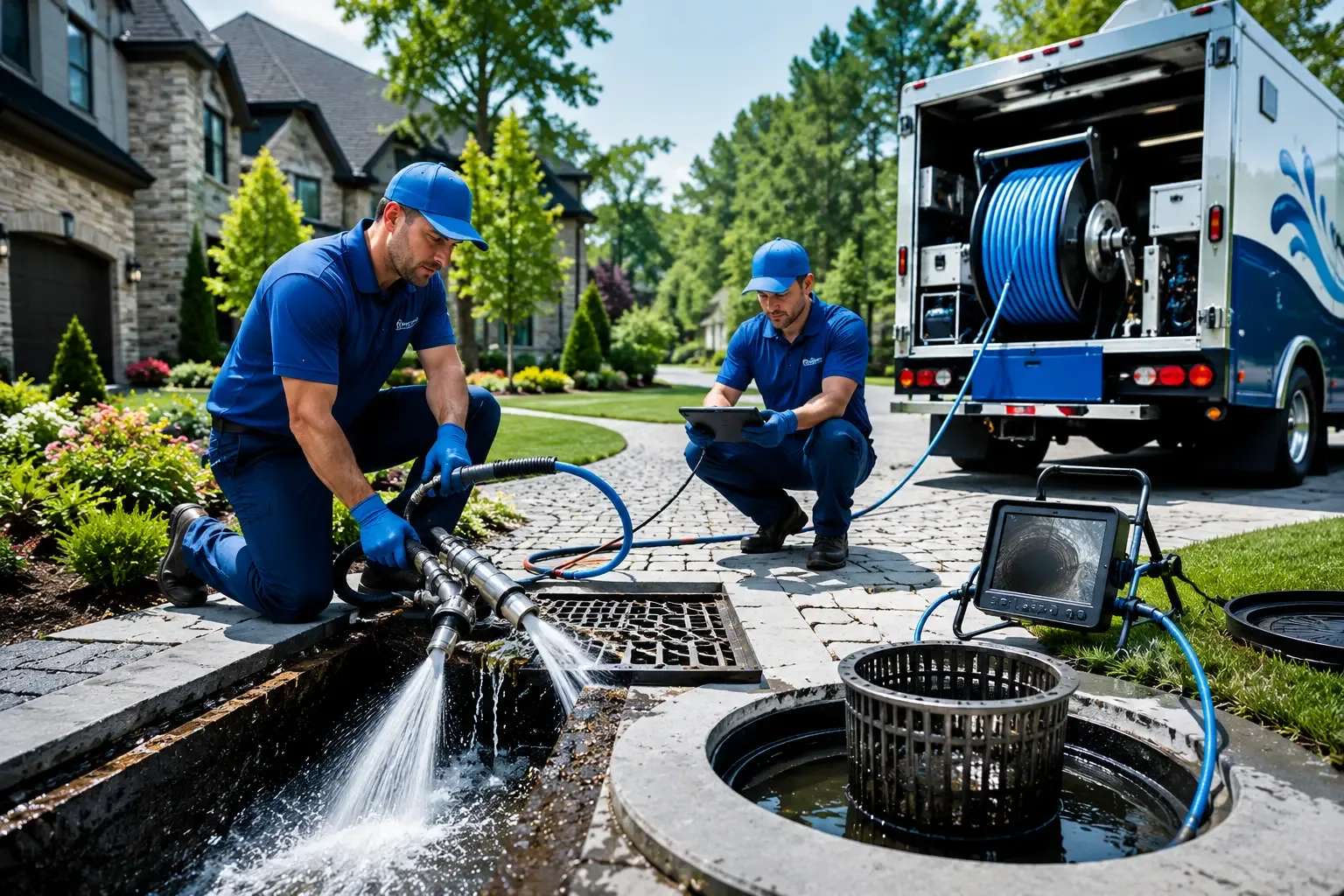 Local outdoor drain cleaning professionals in Montville, CT
