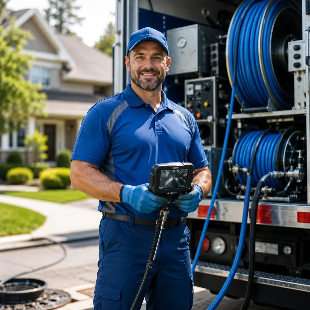 Local outdoor drain cleaning specialists in Montville, CT